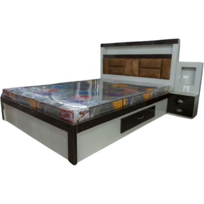 Picture of 5/6.5ft 3 Lamp Rexine Bed
